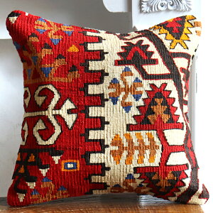 �I�[���h�L�����N�b�V�����J�o�[ 40cm /Old Kilim Cushion �J�C�Z��