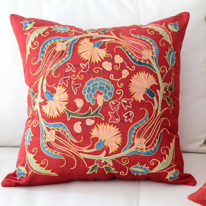 楽天市場】【15%OFFクーポン対象品】クッションカバー 50cm シルク  