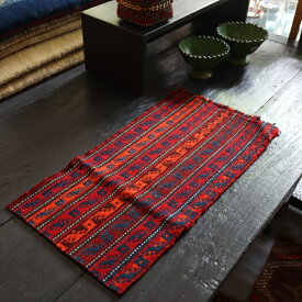 オールドキリム ガジャリ ジャジム 58×30cm 刺繍のような織り