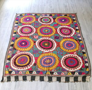 y15%OFFN[|ΏەizEYxLX^̎hJzI[hXUj(suzani)KF̒n/z̉Ԃƃyp[~gEO[