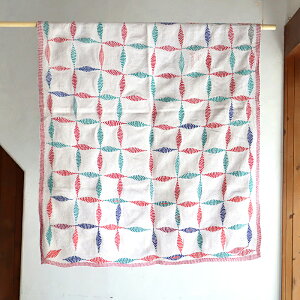 Ch J^hJ pb`[N/[Lg Õz Be[Wt@ubN 141x101cm t  Be[WhJz Kantha embroidery, India