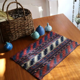 オールドキリム ガジャリ ジャジム 47×31cm イランの古いテント布