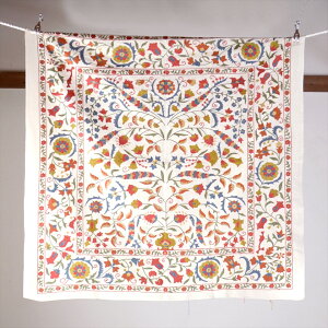 y15%OFFN[|ΏەizXUjhJEAeB[NfUCv_NV 122×127cm炫ԁ@Suzani, Uzbekistan Suzani, Embroidary