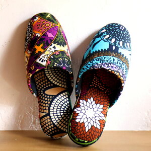 �p�[�j���z�X���b�p 25.5-28cm �yL�T�C�Y�z ��͌��X���b�p/ African wax print textile ���i