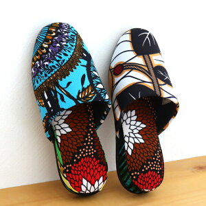 �p�[�j���z�X���b�p 22.5-25cm �yM�T�C�Y�z ��͌��X���b�p/ African wax print textile ���i
