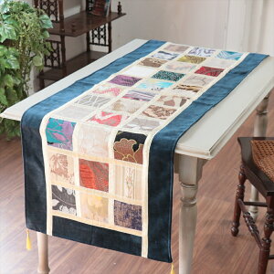 �e�[�u�������i�[�@���U�C�N�p�b�`���[�N 142x50cm�T�C�Y �V���j�[���f��
