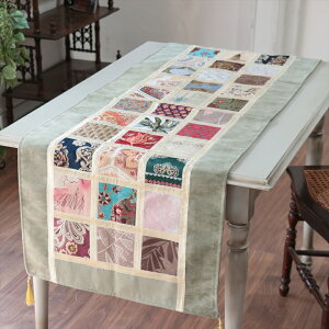 �e�[�u�������i�[�@���U�C�N�p�b�`���[�N 142x50cm�T�C�Y �V���j�[���f��