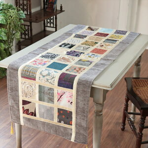 �e�[�u�������i�[�@���U�C�N�p�b�`���[�N 142x50cm�T�C�Y �V���j�[���f��