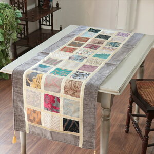 �e�[�u�������i�[�@���U�C�N�p�b�`���[�N 142x50cm�T�C�Y �V���j�[���f��