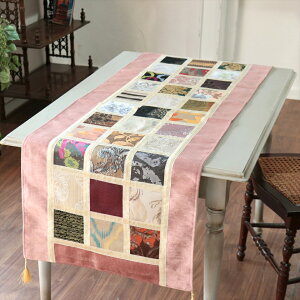 �e�[�u�������i�[�@���U�C�N�p�b�`���[�N 142x50cm�T�C�Y �V���j�[���f��