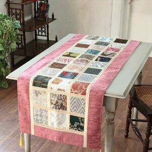 �e�[�u�������i�[�@���U�C�N�p�b�`���[�N 142x50cm�T�C�Y �V���j�[���f��
