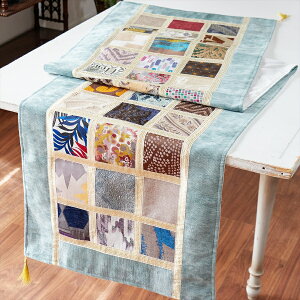 �e�[�u�������i�[�@���U�C�N�p�b�`���[�N 200x50cm�T�C�Y �V���j�[���f��