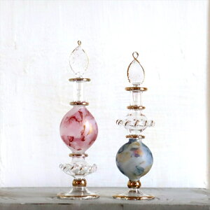 y10%OFFN[|ΏەizGWvg KXr@2{Zbg@}[u@}bgyCg Egyptian Glass Bottle r12cm