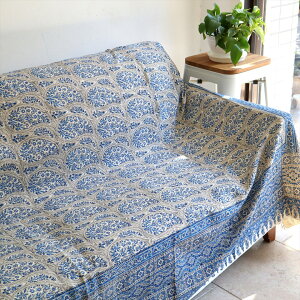 y15%OFFN[|ΏەizyVX Cߕz 265x208cm u[ AeB[NfUC \t@[Jo[ xbhJo[