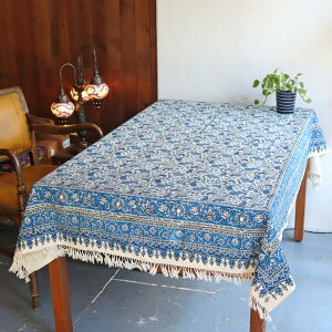 �y���V���X�� �K�����J�[�� 191x132cm�u���[ �t�����[ �e�[�u���N���X �\�t�@�J�o�[