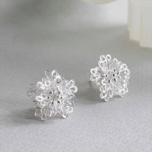 Vo[sAX@Vo[925/gRnhCh@eL Telkari Siliver earring, Turkish Handmade ̓Iȃt[`[tE׍H@gR̓`H|