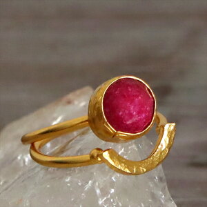 ���r�[ 2�A�����O �T�[�N�� 22KGP �A���T���C�A �g���R�W���G���[ Ruby Ring