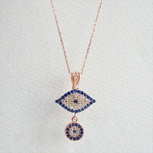 �y10%OFF�N�[�|���Ώہz�i�U���{���W���E�@�V���o�[925���W���R�j�A�y���_���g Nazarboncug Silver pendant neckrace