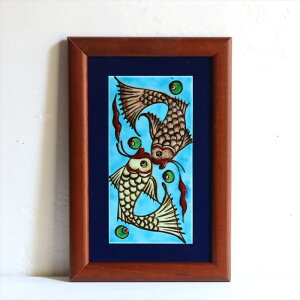 y15%OFFN[|Ώەiz菑^C gR ~j^C1z H29.5×W19.5×D1.5cm ̃fUC Turkish Hand Paint Tile