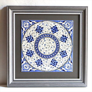 菑^C gR 1z H31×W31×D1.5cm u[t[ Turkish Hand Paint Tile