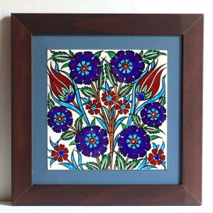 y15%OFFN[|Ώەiz菑^C gR 1z H32×W32×D1.5cm `[bvJ[l[V Turkish Hand Paint Tile