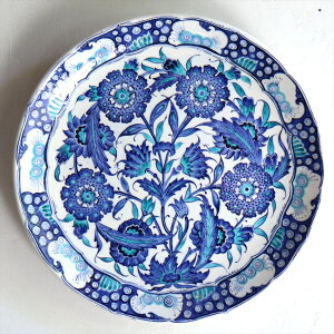 gR 菑GM a30.5cm GM u[t[ ~[WAs[X Ibg}NVbN Turkish Hand Paint Plate