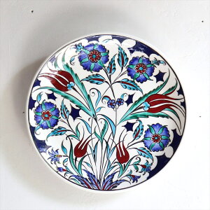 y15%OFFN[|Ώەiz菑GM a25.5cm gR GM ~[WAs[X Ibg}NVbN`[bvƃJ[l[V Turkish Hand Paint Plate