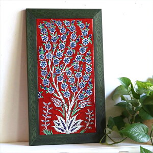 gR^C 菑2z H47×W27×D1.5cm vc[ bh/u[ Turkish Hand Paint Tiles