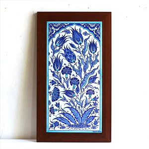 gR^C 菑2z H47×W27×D1.5cm u[`[bv Turkish Hand Paint Tiles