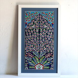 y15%OFFN[|ΏەizgR 菑^C 2z H48.5×W29×D1.5cm vc[ u[ Turkish Hand Paint Tiles