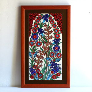 gR 菑^C 2z H49×W29.5×D1.5cm `[bvƃJ[l[V Turkish Hand Paint Tiles