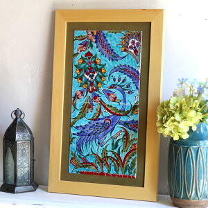 gR 菑^C 2z H51.5×W32×D1.5cm EƉ Turkish Hand Paint Tiles