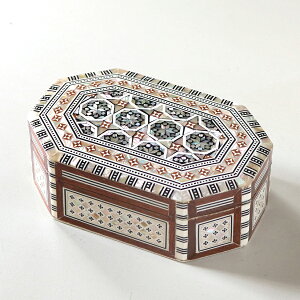 GWvgWG[{bNXp`EMother of Pearl Jewelry Box Octagon/