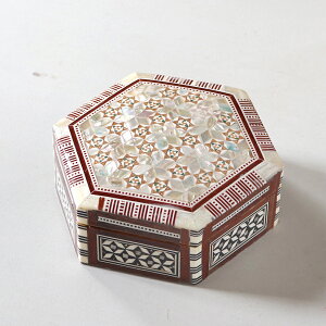 y15%OFFN[|ΏەizGWvgWG[{bNXZp`EMother of Pearl Jewelry Box Hexagon