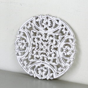 y15%OFFN[|ΏەizؒؐplEha30cmEAxXNfUC[tE zCg/wood carving arabesque design white