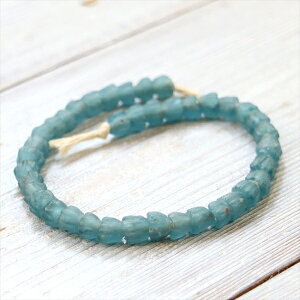 �A�t���J�E�N���{�r�[�Y(�Đ��K���X�r�[�Y�j �J�k���^�@1�A/�X���[�L�[�u���[ African glass beads, GAHANA