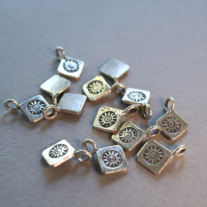 楽天市場】シルバー チャーム カレンシルバー ペンダントヘッド 太陽 1  