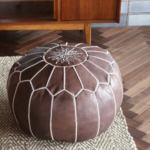 Moroccan POUF Brown bR@vt50cm Rrv uE@Ibg}Xc[ 悠