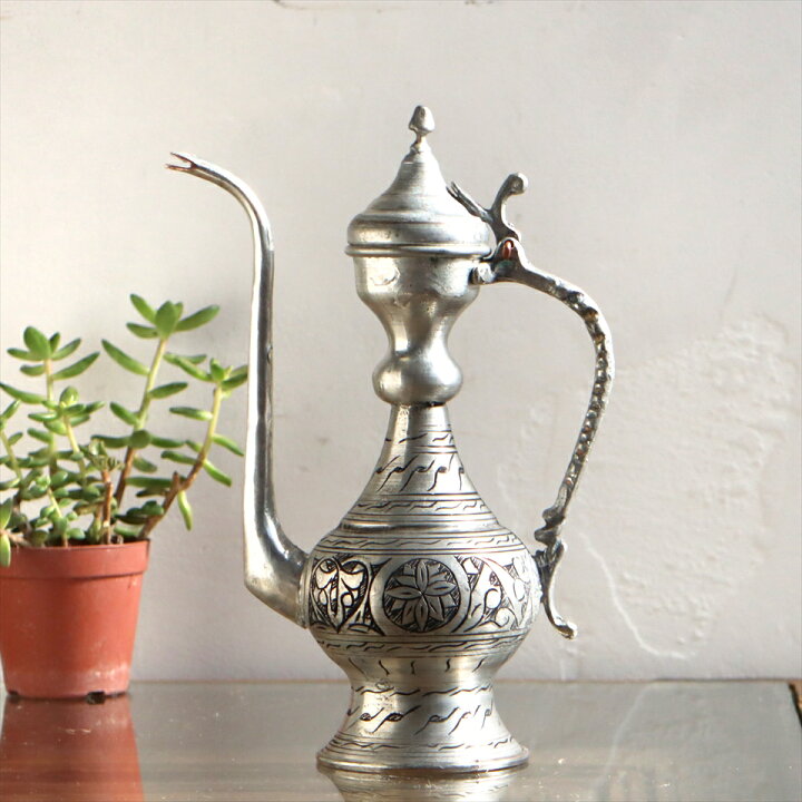 楽天市場】【15%OFFクーポン対象品】トルコ・銅製の水差し  