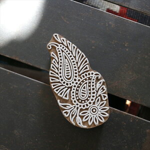 Ch̖ؒX^v@ubNvg@yCY[ Indian Wooden Block Stamps