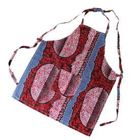アフリカンプリント　エプロン　パーニュ/コットン100%　フリーサイズ　ユニセックス Pagne West African Fabric