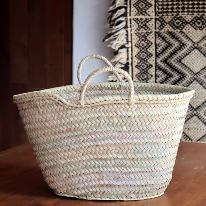 楽天市場】マルシェバッグ Morocco Marche Bag Sサイズモロッコのかご 