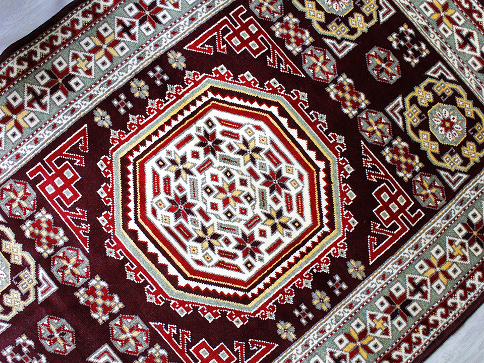 楽天市場】トルコの手織りのじゅうたん・ウール100%の新しいカーペット 