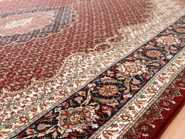 楽天市場】【15%OFFクーポン対象品】ペルシャ絨毯 タブリーズ産 188  