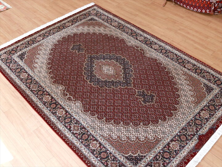 楽天市場】【15%OFFクーポン対象品】ペルシャ絨毯 タブリーズ産 188  