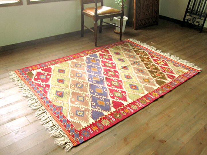 楽天市場】オールドキリム シブリヒサールセッヂャーデ185×130cm 