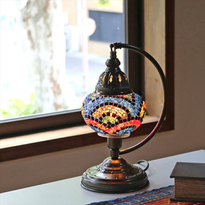 楽天市場】【10%OFFクーポン対象品】トルコランプ モザイクテーブル  