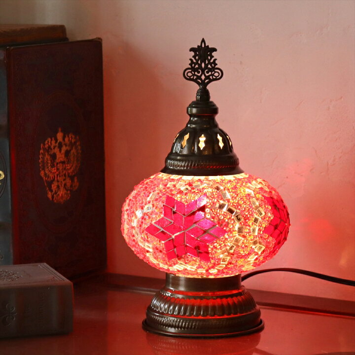 楽天市場】【10%OFFクーポン対象品】トルコランプ モザイクテーブル  