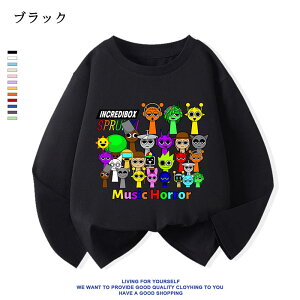 �X�v�����L�[ Sprunki incredibox �q���� ����T�V���c �L�b�Y ���� T�V���c ��100% �C���i�[ �t �� �H �V���c �g�b�v�X ������� T-shirt �ʋC ���� �_�炩�� �ێ� ���� �q�ǂ��� ���w�� �ʊw �ʉ��� 