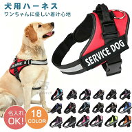 【名入れ可】 犬 名前入り ハーネス 胴輪 単品 名入れ 犬用ハーネス 小型犬 中型犬 大型犬 簡単装着 ハン…